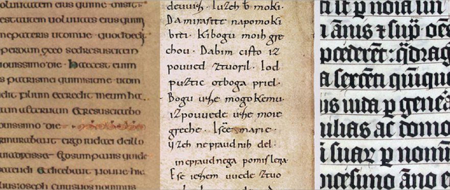 Evolution of Latin letters